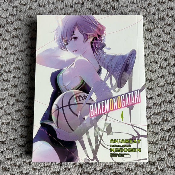 Bakemonogatari manga by Nisioisin, volumes 1-4 - Picture 6 of 7